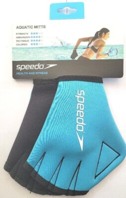 speedo Aqua Gloves Größe S Schwimmtraining Ausdauer- Technik- Kraft- Training 