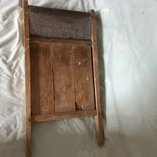 RARE Vintage National Washboard Co Chicago Saginaw Memphis
