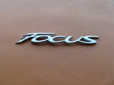 12 13 14 15 16 17 18 FORD FOCUS REAR LID CHROME EMBLEM LOGO BADGE SIGN OEM 39479