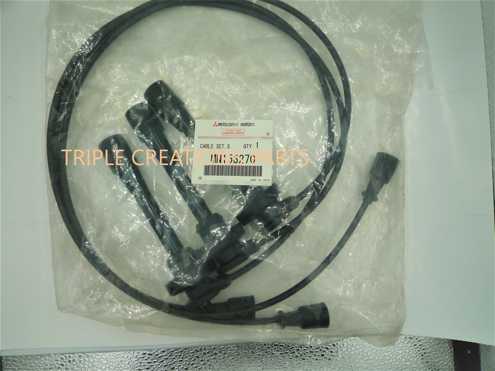 GENUINE OEM MITSUBISHI MN153270 CABLE SET SPARK PLUG | eBay