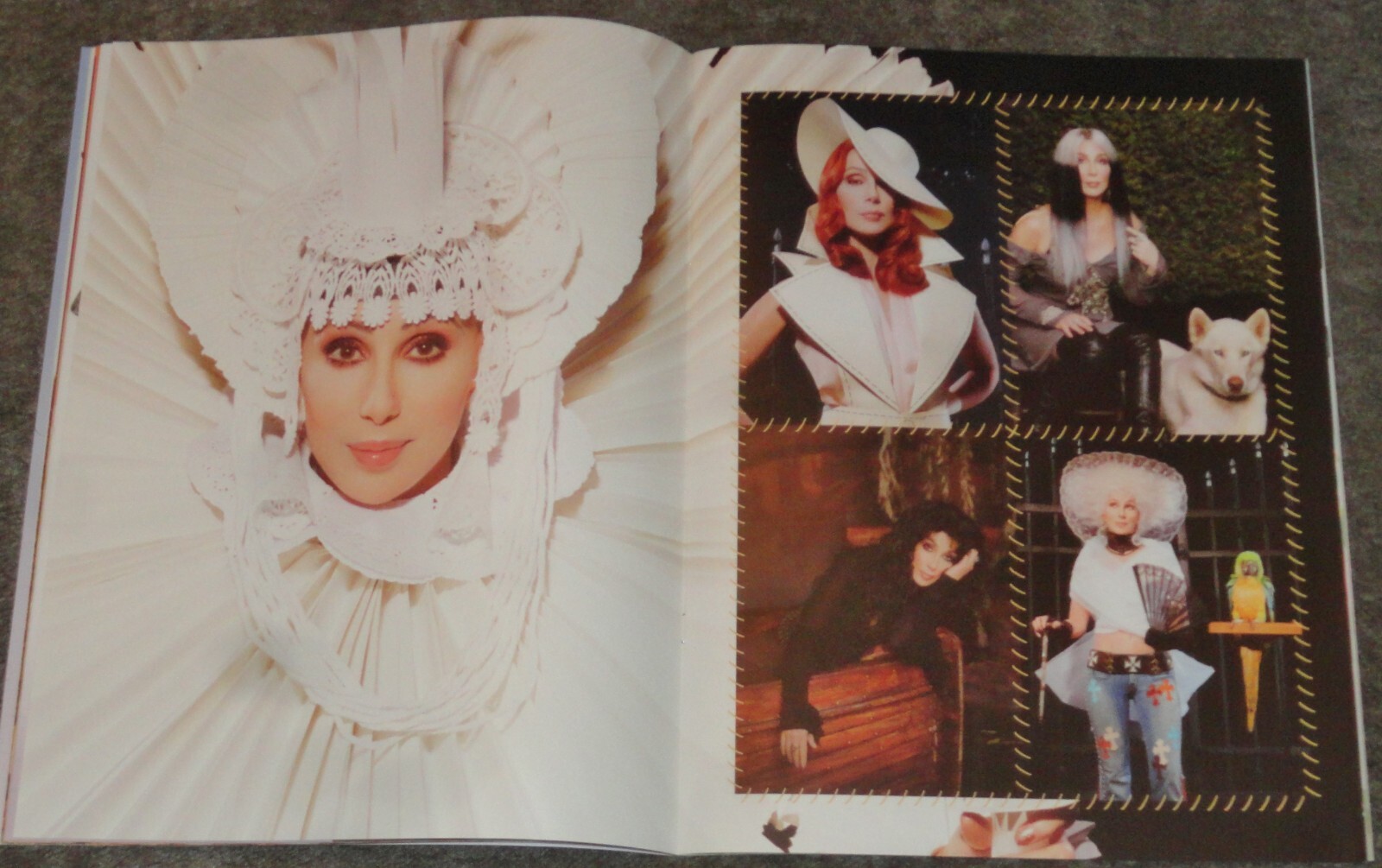 Beautiful CHER Concert Program SIGNED Living Proof Farewell Tour 2003