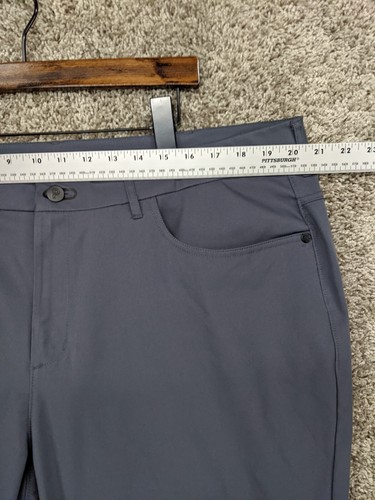 Pantalone Public Rec Dealmaker 5 tasche uomo 40x32 grigio elasticizzato performance golf - Foto 3 di 13