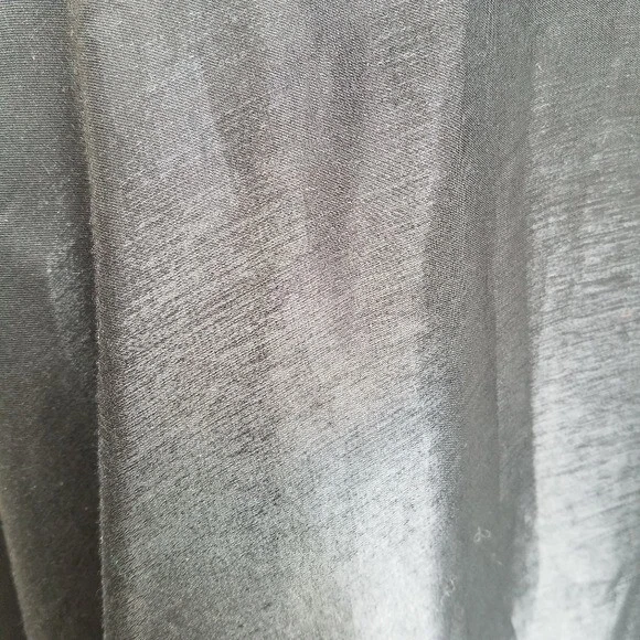 Maxi Vestido de Baile Vintage Años 90 y2k Cachet Princesa Gótica Terciopelo y Tafetán Talla 8 Foto 4 de 4