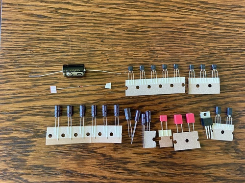 Technics SL-1100 SL-1100A SL-110 Speed Repair Kit Capacitors Turntable Recap Set