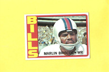 1972 Topps #30 Marlin Briscoe Buffalo Bills NM to MINT Beauty