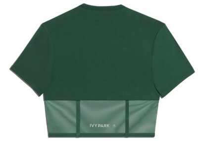 Ivy Park x Adidas Green Corset Crop Top NEW WITH TAGS SIZE SMALL