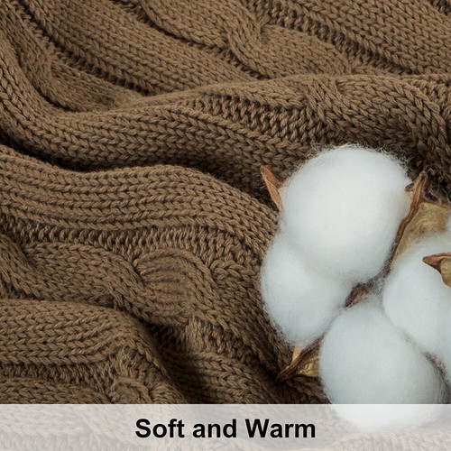 NTBAY 100% Cotton Blanket Weighted Warm Good Craftsmanship 14 Colors Throw Twin - Picture 44 of 108