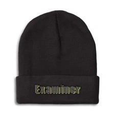 Beanies for Men Examiner Winter Hats for Women Acrylic Skull Cap 1 Size