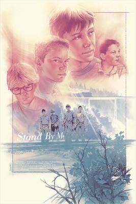 Stand By Me 16x24 by Barret Chapman Ltd Edition x/135 Poster Print Mondo MINT