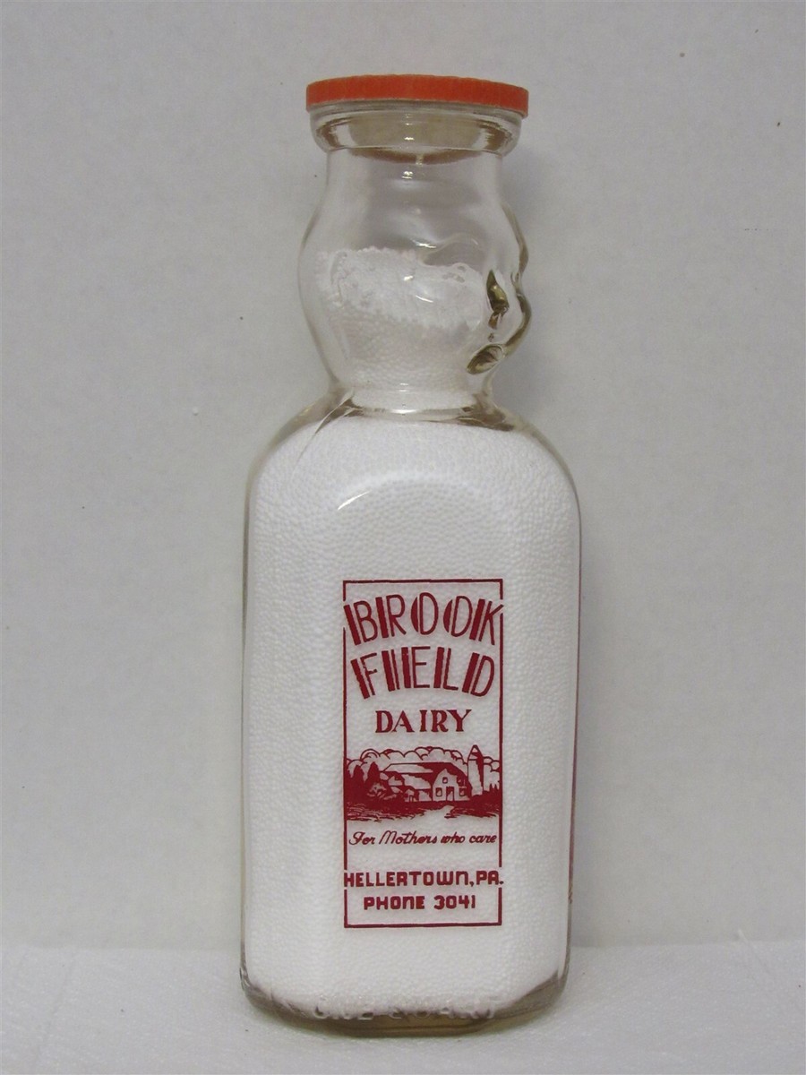 乳液・ミルク chuggington TSPQCT Milk Bottle Brook Field Dairy Hellerton PA SINGLE