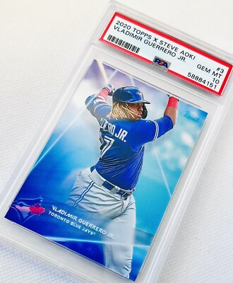 2020 Topps X Steve Aoki Vladimir Guerrero Jr. #3 Low Pop Limited