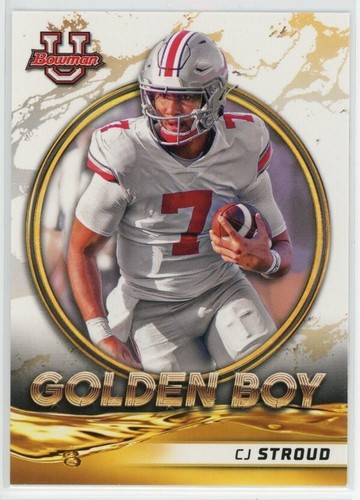 2021-22 Bowman University Football C.J. Stroud Golden Boy #GB-2