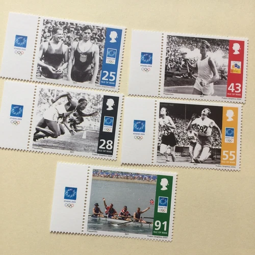 Isle Of Man Mint Stamps Olympic Games Legends  1 July 2004 Mint MNH as photo 1