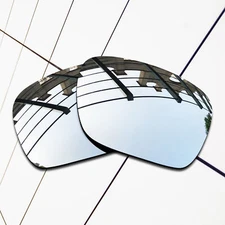 TRUE Polarized Replacement Lenses for-Oakley Holbrook OO9102 Silver Mirror