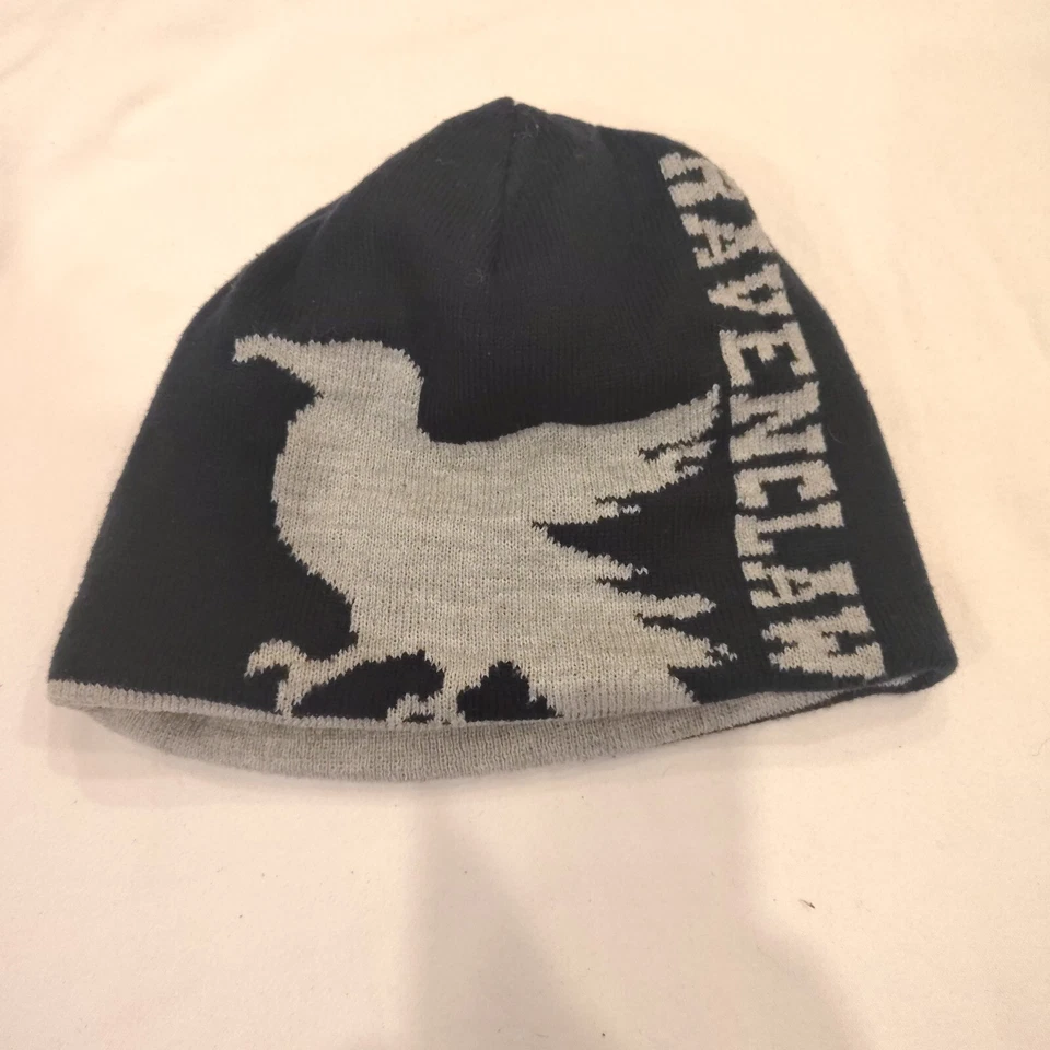  Gorro de punto reversible Ravenclaw gris azul H1 Foto 4 de 4