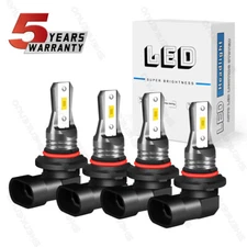 LED Headlight Bulbs Conversion Kit 9005 9006 High Low Beam Bright White Sealight