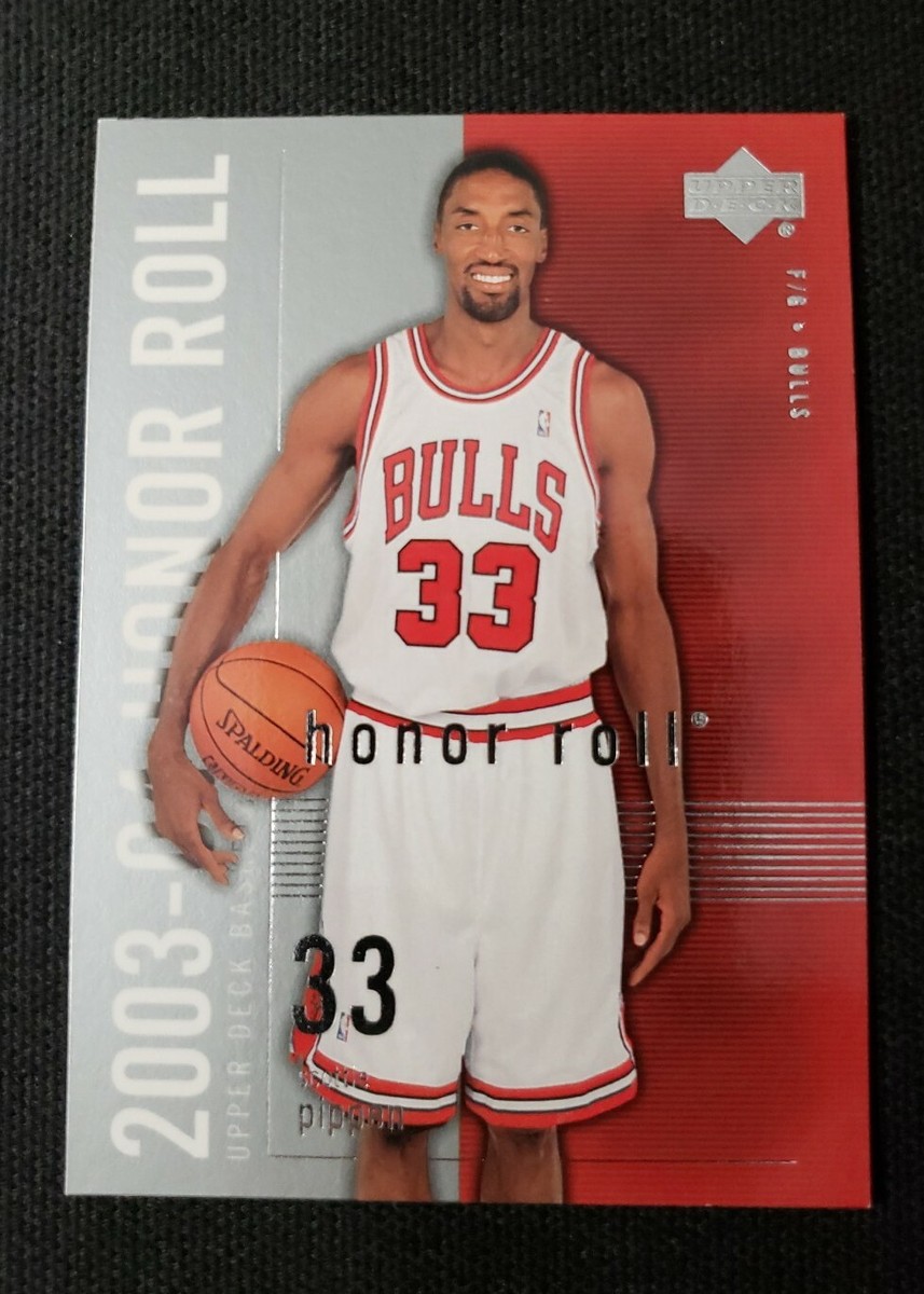 Scottie Pippen 2003-04 Upper Deck Honor Roll #8 CHICAGO BULLS | eBay