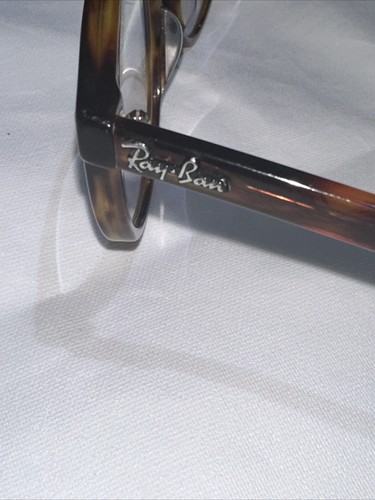 RAY-BAN eyeglasses TORTOISE KEYHOLE ROUND glasses frame MOD: RB5283 2144 - Picture 4 of 14