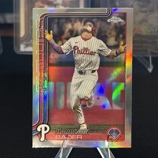 2025 Topps Chrome Update Series - Harrison Bader #USC32 Refractor