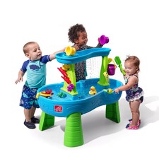 Step2 Rain Showers Splash Pond Water Table for Toddlers Outdoor Discovery Play