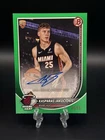 2025/2026 Bowman Basketball Kasparas Jakucionis (RC) Auto Green /99 Miami Heat