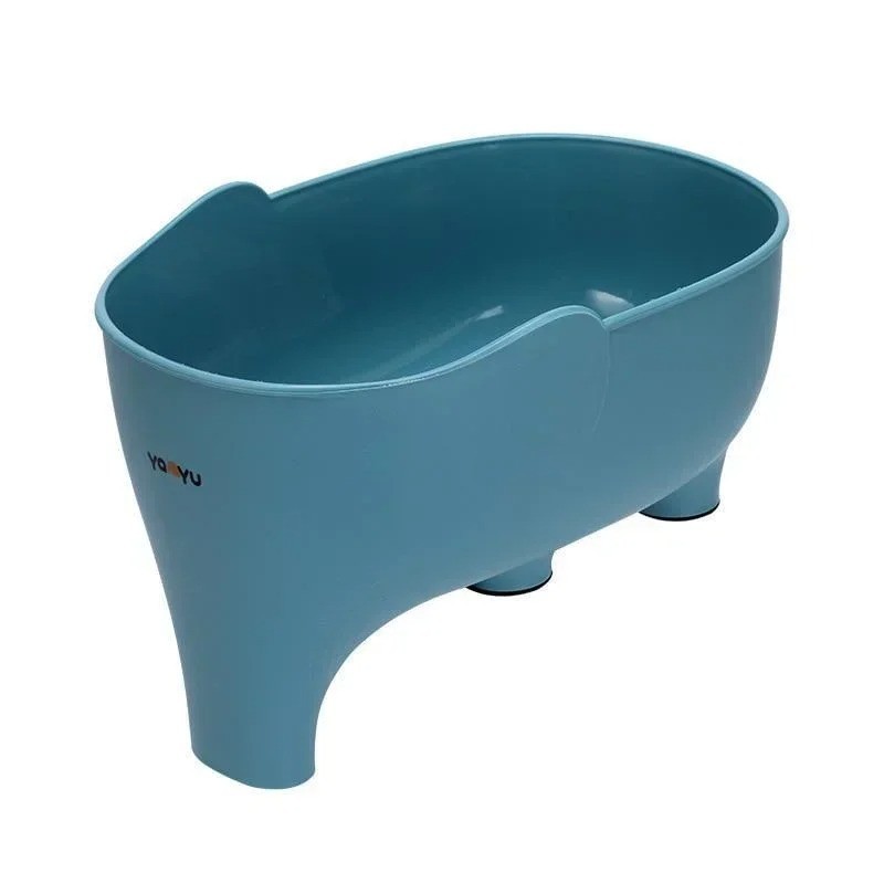 Elephant Sink Strainer Hanging Drain Basket Fruit Vegetable Washer