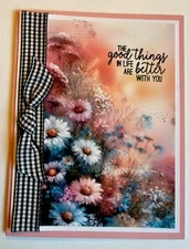 4 Stampin Up The Good Things in life are better with you  Card Kit DIY