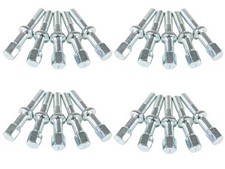 20 verchromte Radschrauben Kugelbund 93mm für Mercedes W124 W126 R107 R129 20 verchromte Radschrauben Kugelbund 93mm für Mercedes W124 W126 R107 R129