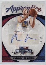 2021-22 Chronicles Apprentice Signatures Purple 14/25 Nemanja Bjelica Auto 7n6