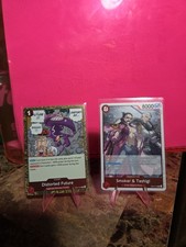 2 Card One Piece Eb04-003 Smoker & Tashigi, Eb04-008 Distorted Future.