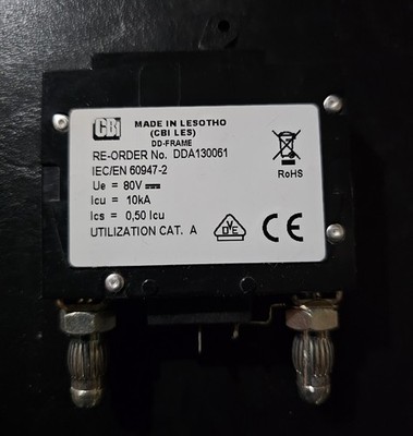 CBI DDA130061 / DDA 130061 / 60A MID TRIP BULLET / D-DA3CA1-ND1ZXBL-CS6000X-1