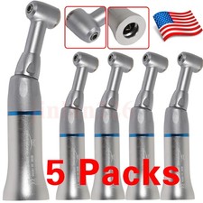 5* NSK Style Dental Slow Low Speed Contra Angle Handpiece Push Button E-type YAD
