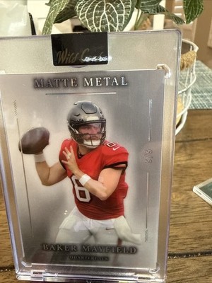 2026 Wild Card Matte Metal - Baker Mayfield /5