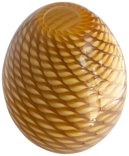 Access Lighting 23123 White Firebird Ostrich Glass Shade - Picture 3 of 12