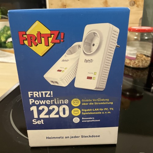 AVM FRITZ!Powerline 1220 Set Gigabit-Heimnetz an jeder Steckdose 2x Gigabit-LAN