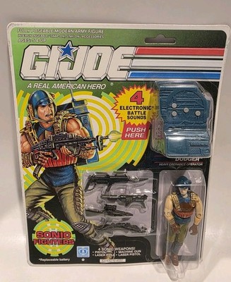 Dodger Sonic Fighters GI Joe 1990 Hasbro Action Figure NEW MOSC