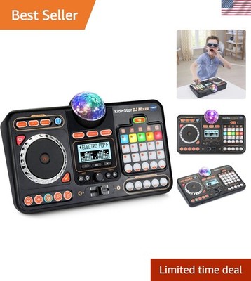 Kidi Star DJ Mixer for Kids - Create Custom Mixes & Enjoy Dazzling Light Effects