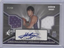 2005-06 SPx Auto Winning Materials 27/50 Andrew Bogut #AWM-AB Auto 9w4