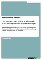 Maximiliane Lechtenberg | Determinanten Des Politischen Interesses In Der...