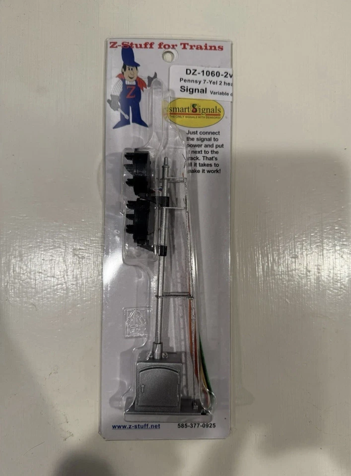 Z Stuff Pennsylvania 7-gelb 2-Kopf DZ-1060-2V Signal O Scale