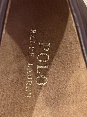 Polo Ralph Lauren WES-SO-DRV Men 10.5D Dk Brown Penny 