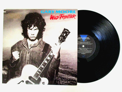 GARY MOORE WILD FRONTIER LP ORIGINAL 1987 PROMO VINYL THIN LIZZY