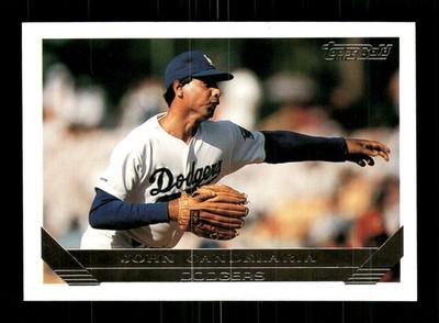 1993 Topps GOLD #682 John Candelaria Los Angeles Dodgers