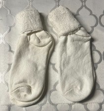 Vintage Women's Terry Cloth Cuff Socks 2 Pair Size 9-11