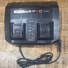 Einhell Power X-Twincharger 3.0A 18V Doppel-Akku-Ladeger&auml;t, schwarz