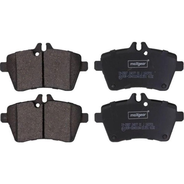 Maxgear 19-2887 Bremsbelagsatz FüR Mercedes Benz A Klasse B W169 W245-image