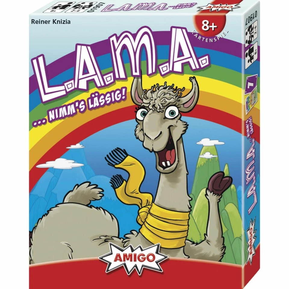 Amigo LAMA Kartenspiel Kinderspiel Familienspiel Gesellschaftsspiel ab 8 Jahre - Bild 1 von 1