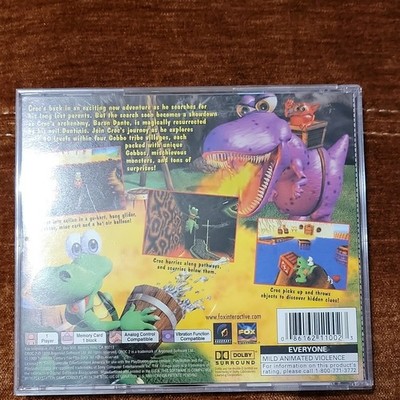 Fox Interactive Croc 2 Sony PlayStation 1 1999 Complete with
