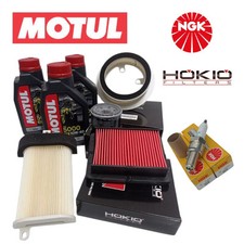 KIT TAGLIANDO YAMAHA T-MAX 500 2008-2009-2010-2011,OLIO, MOTUL,FILTRi,Candele 