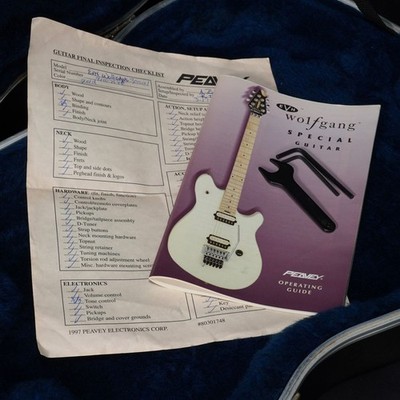 PEAVEY EVH Wolfgang Special Vintage Gold -1998- | eBay